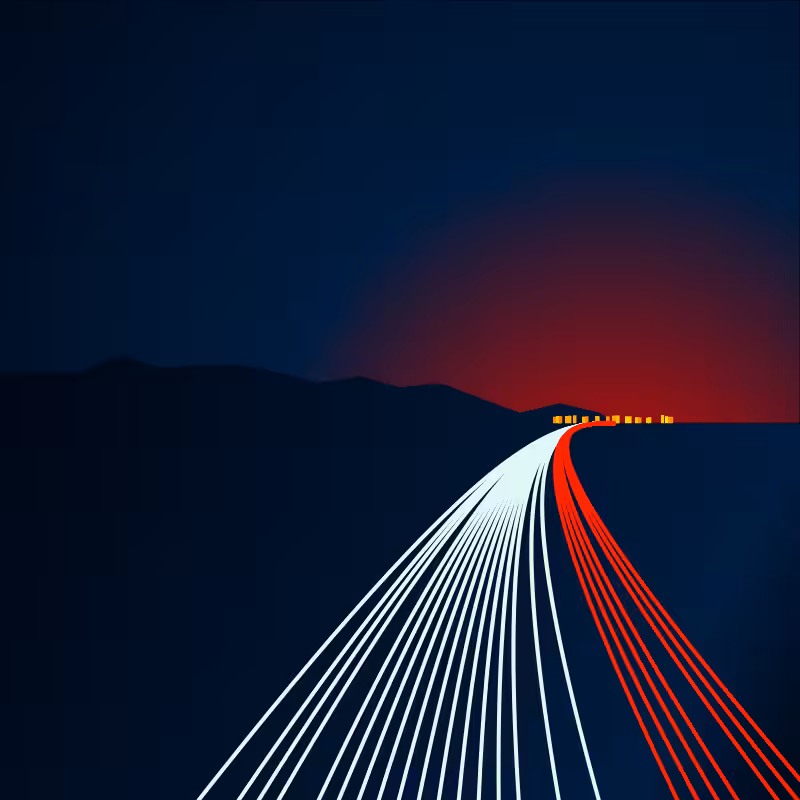 Highway lights #8