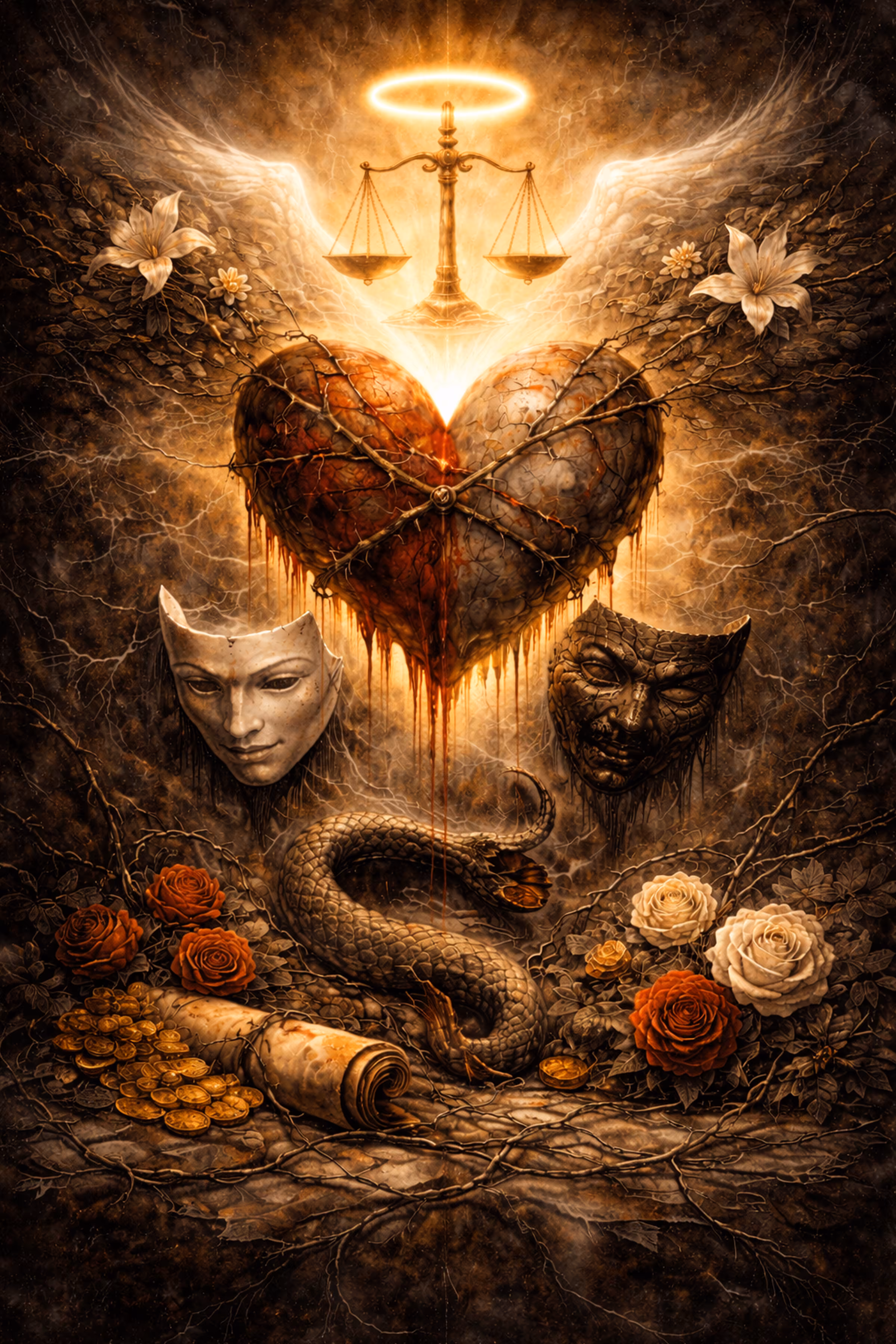The Weight Between Light and Deceit