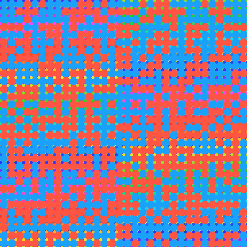 Squares and dots #28