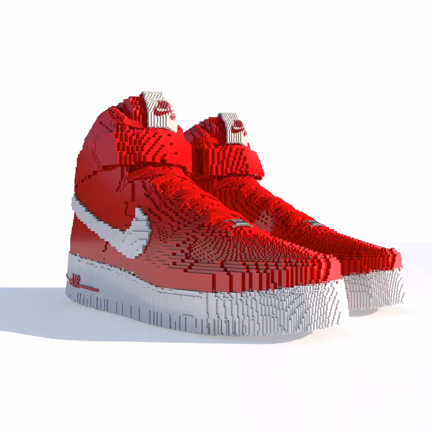 NIKE VOXEL Air Force 1. "RED Edition".