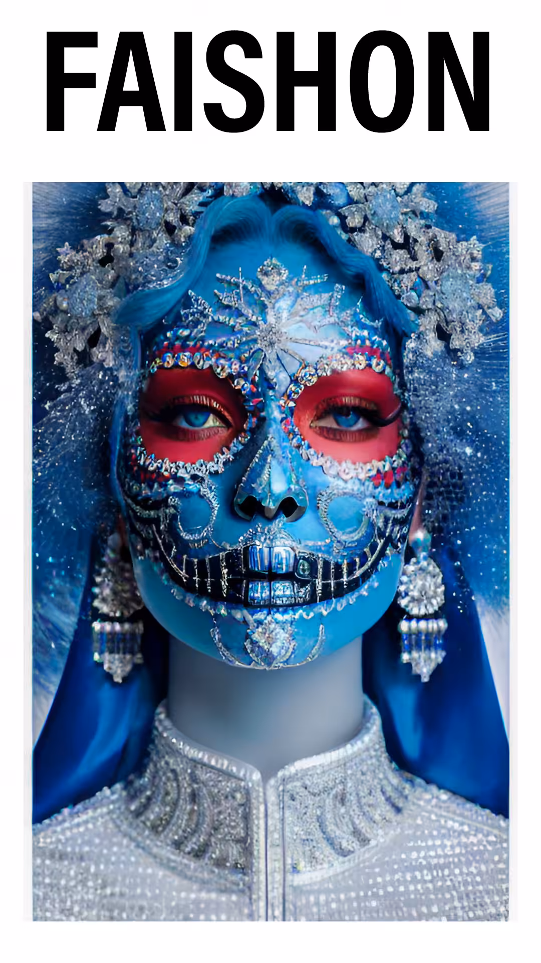 FAISHON 42 - AI Fashion Magazine Cover