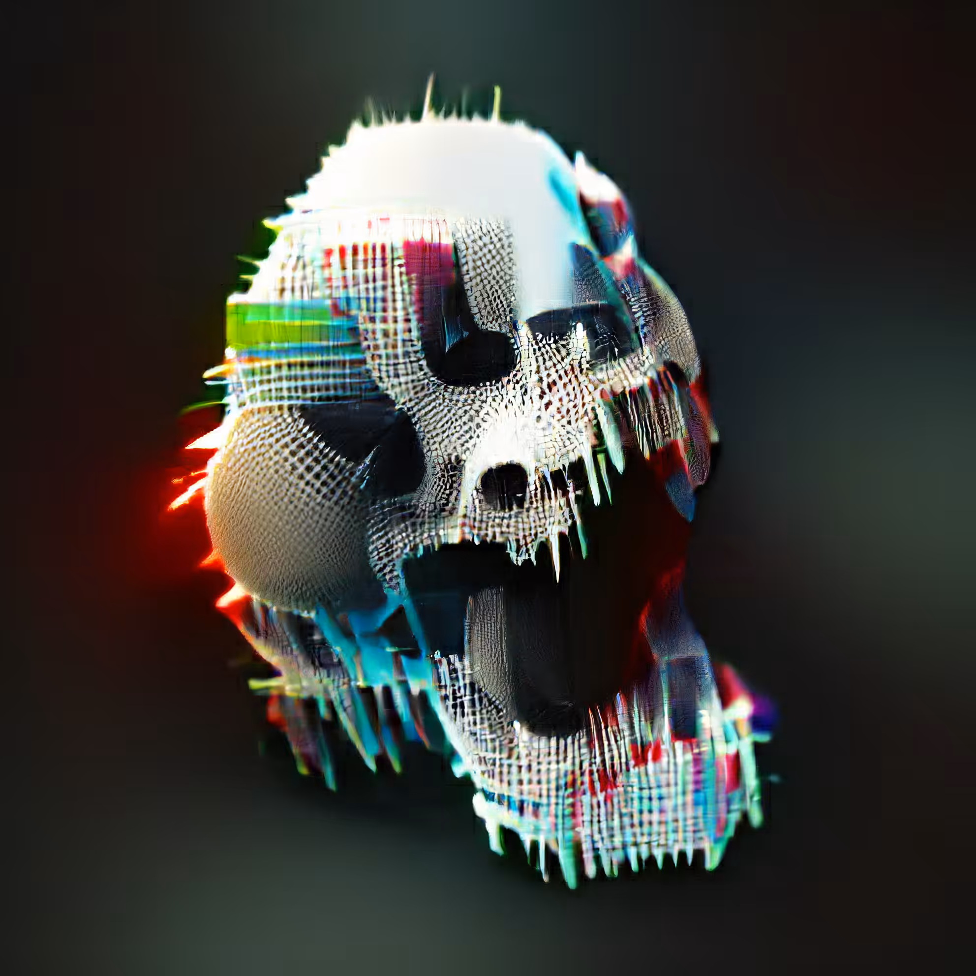 "Algorithm Skull 006"