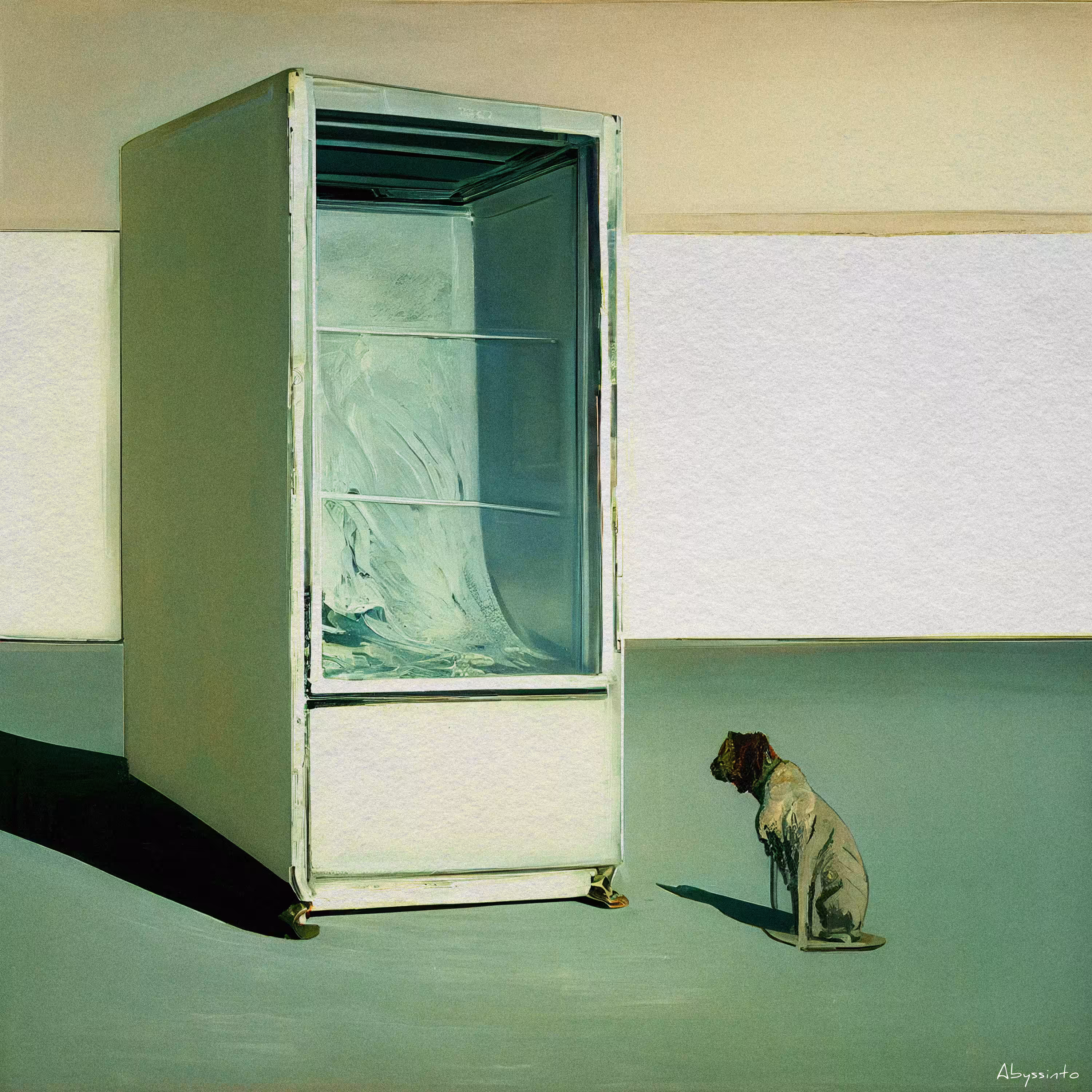 Empty fridge