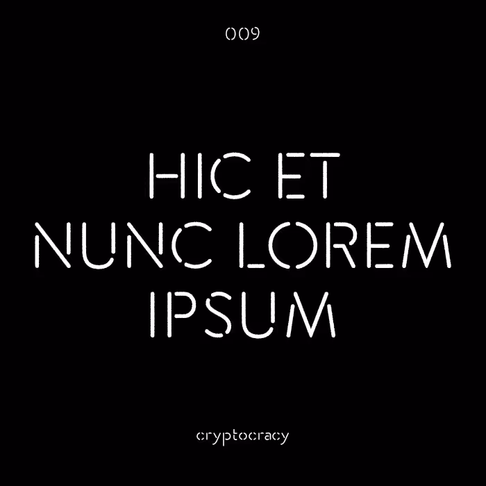 #009 CRYPTOCRACY