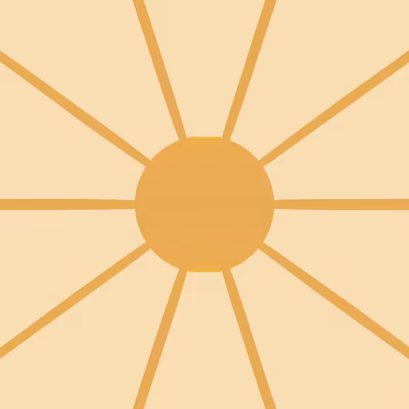 Lever de soleil linéaire #9