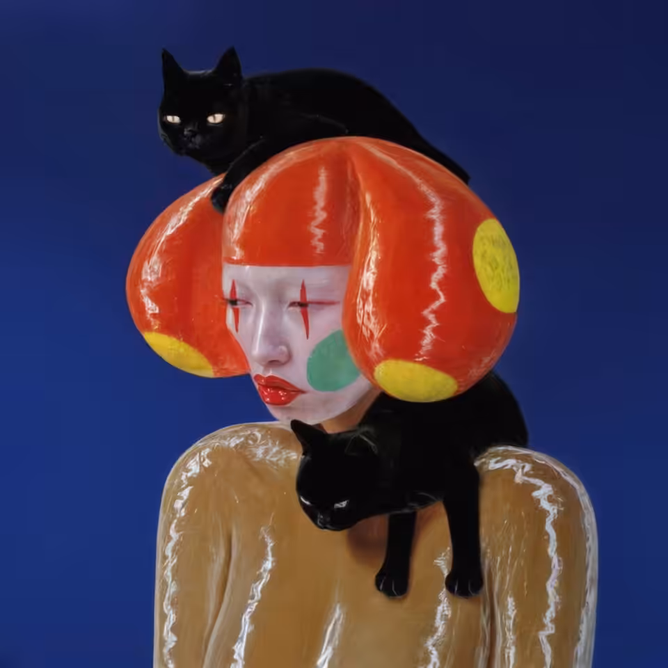 two black cats