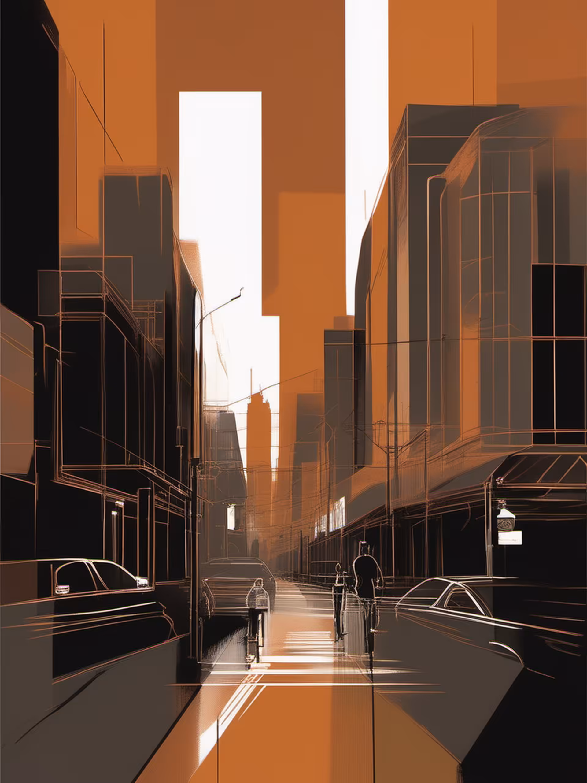 Urban Scenes Through the Decades #8