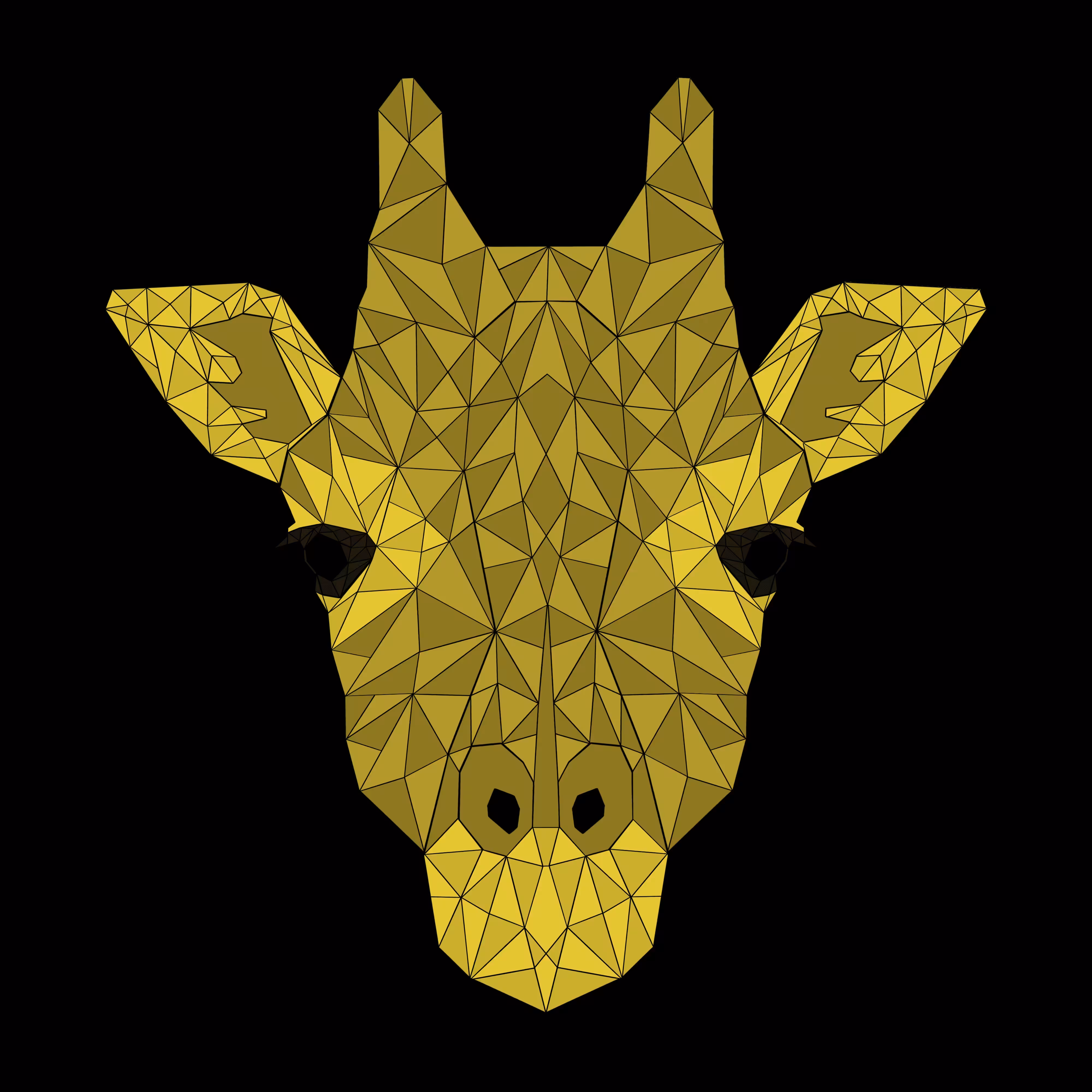 Poly Giraffe #PV013G