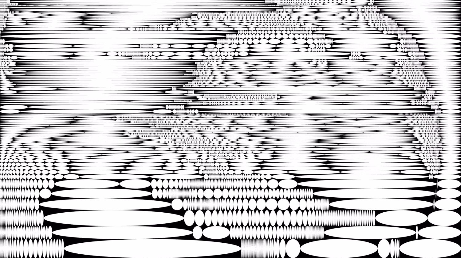 how to partition space (80x80 ellipses)