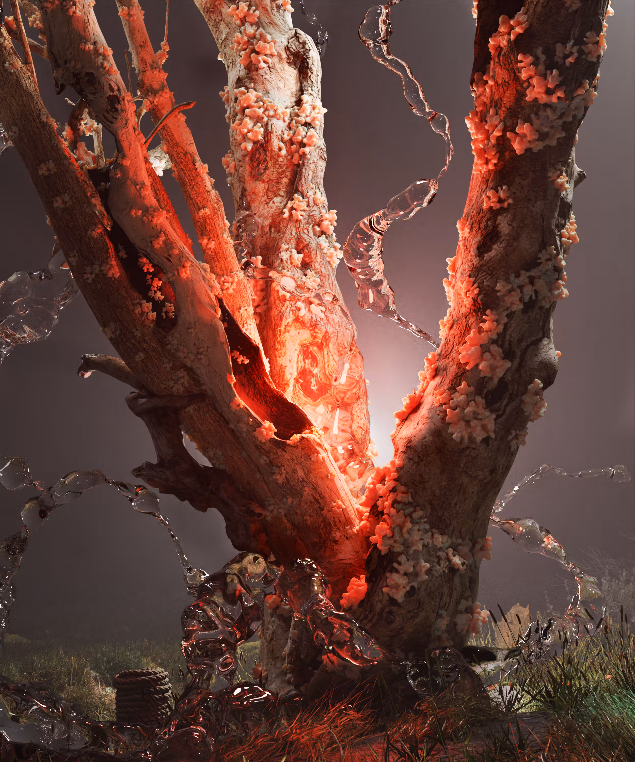 glowing woods