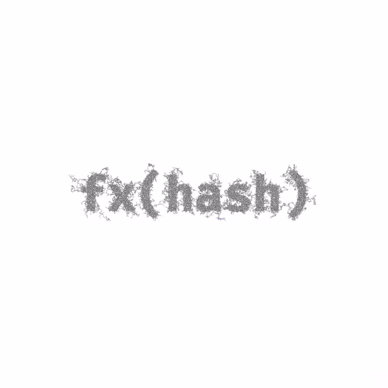 FXHASH Generative Logo #401