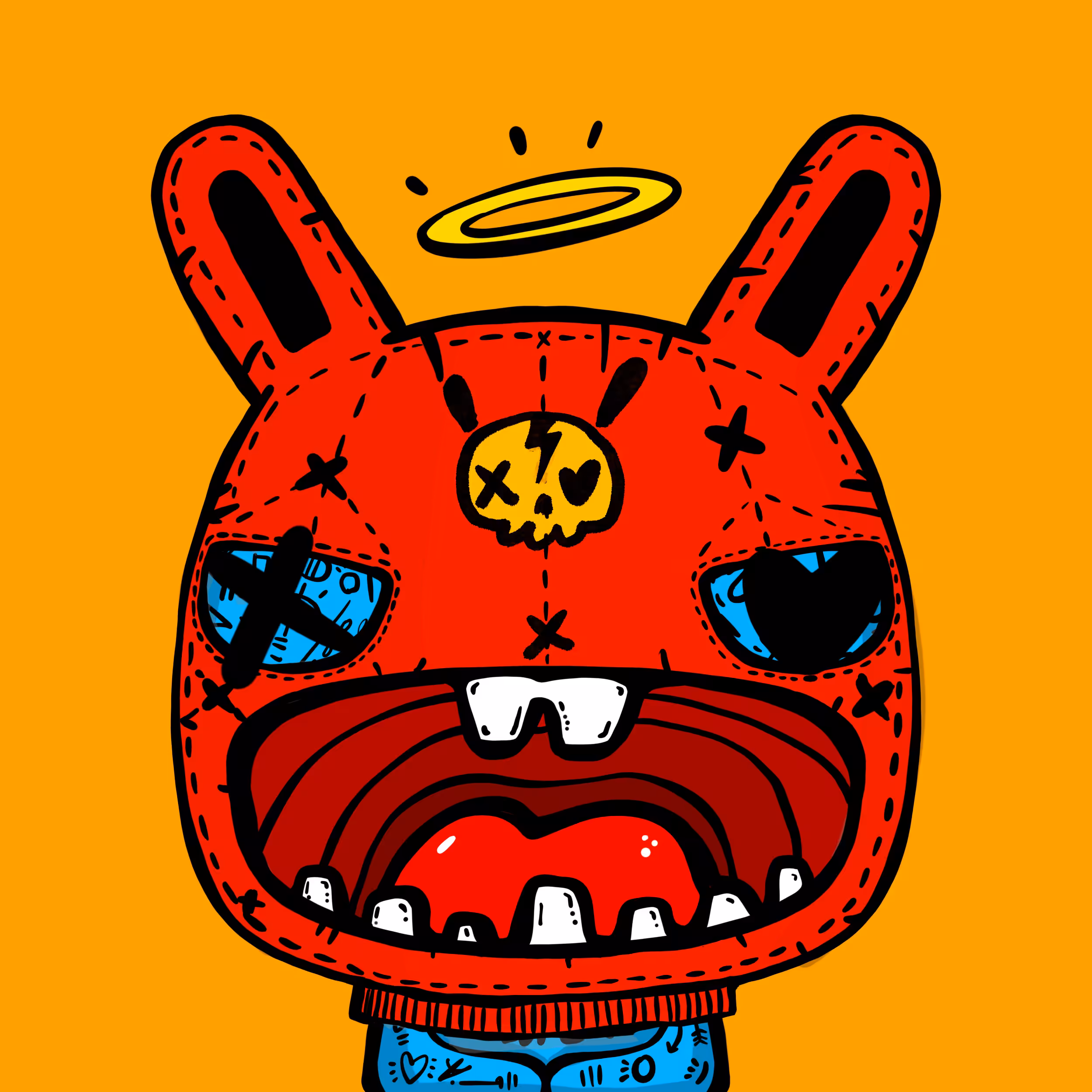 TOKYO PUNKS | BAD BUNNIES: TKP BAD BUNNY #0838