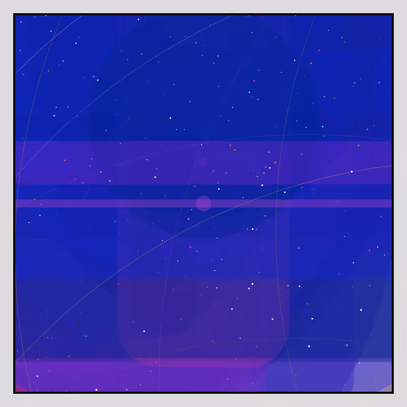Color Field Starry B #220