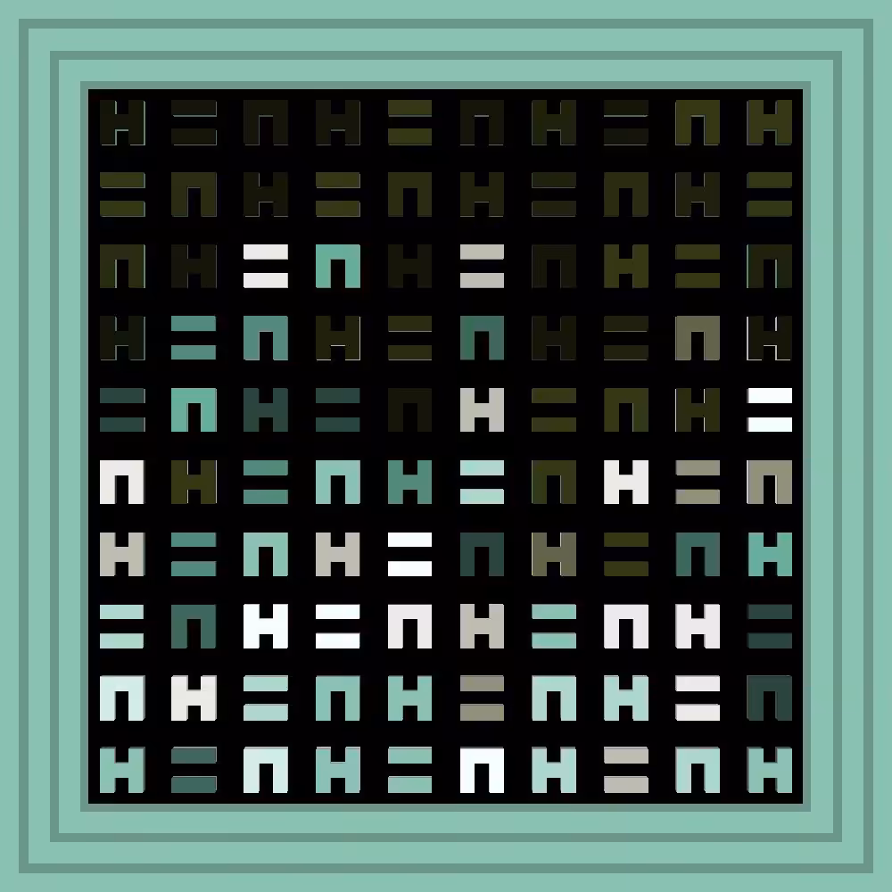 Saturn    :: Procedural Symbols (H=N) #531/1000