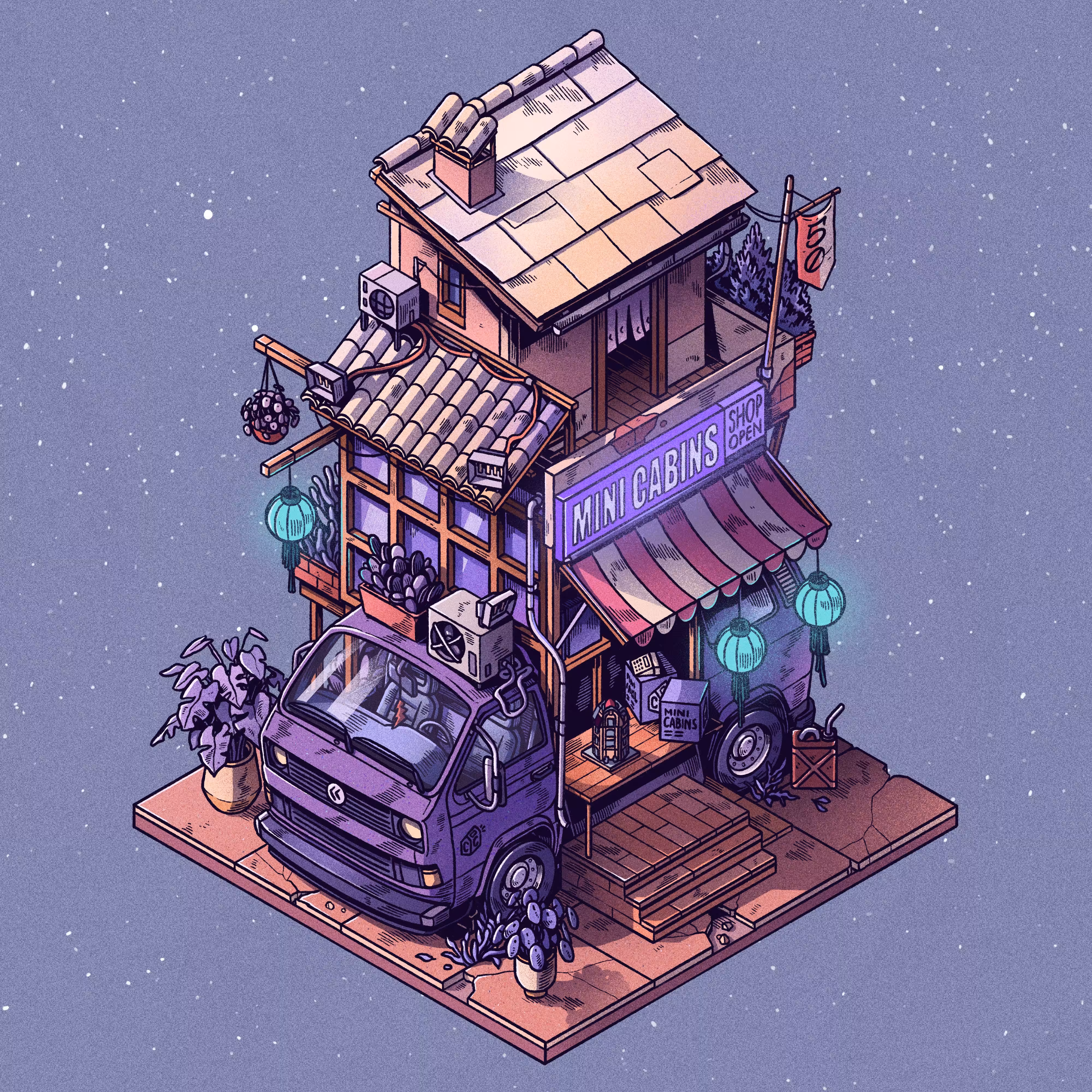 Curious Cabins #50: Caravan #783