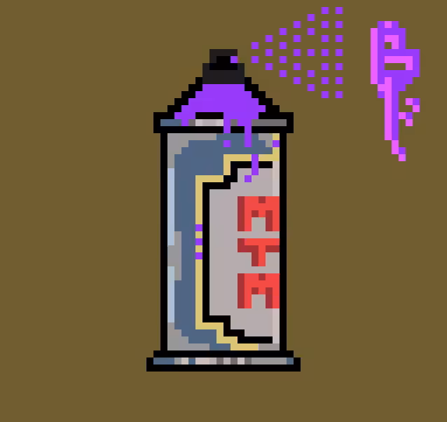 Spray Paint BTC 2