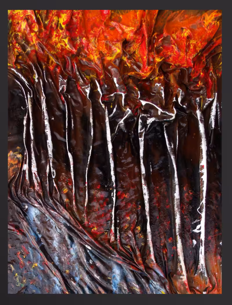 Figurative: Birch trees