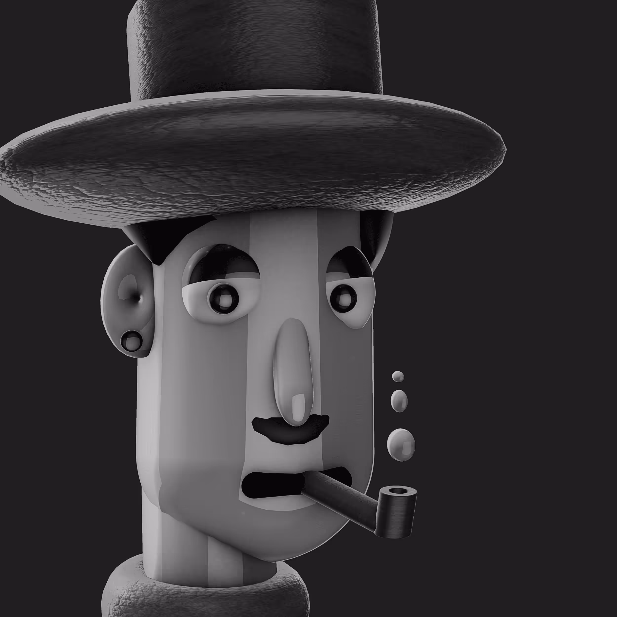 CryptoAvatar3d-024 -Chaplin