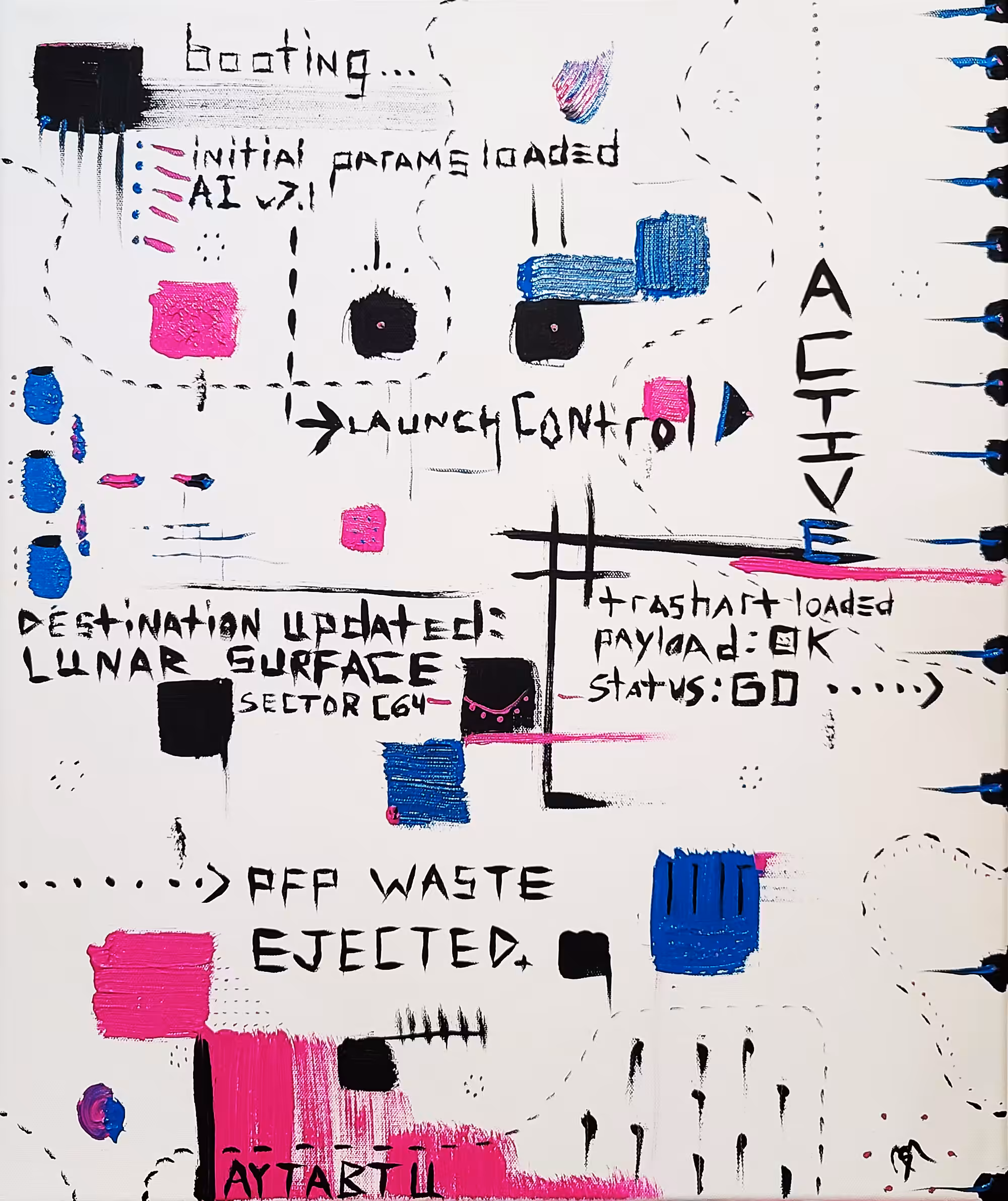 #TRASHART LAUNCH CONTROL