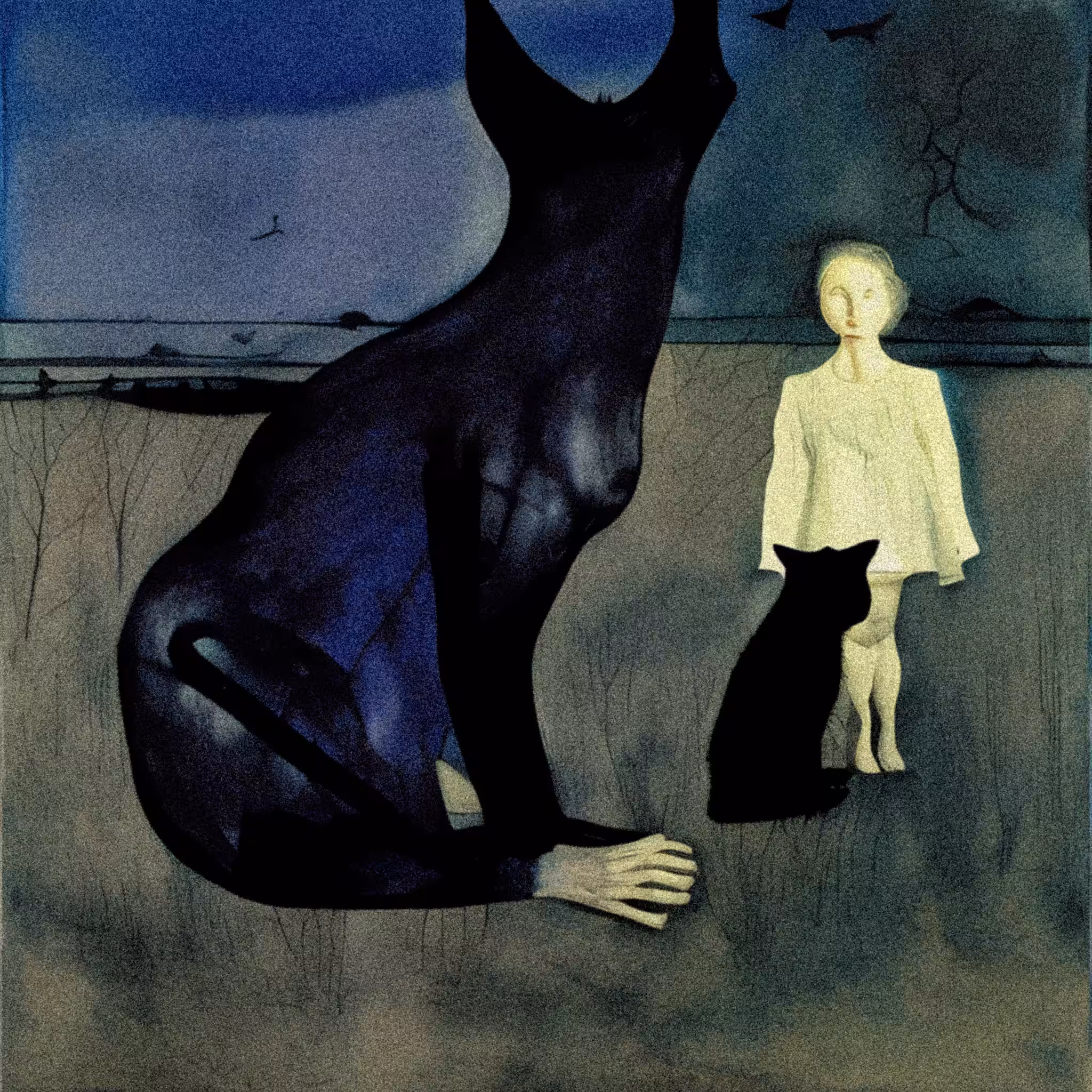 Night anxiety: Night walk