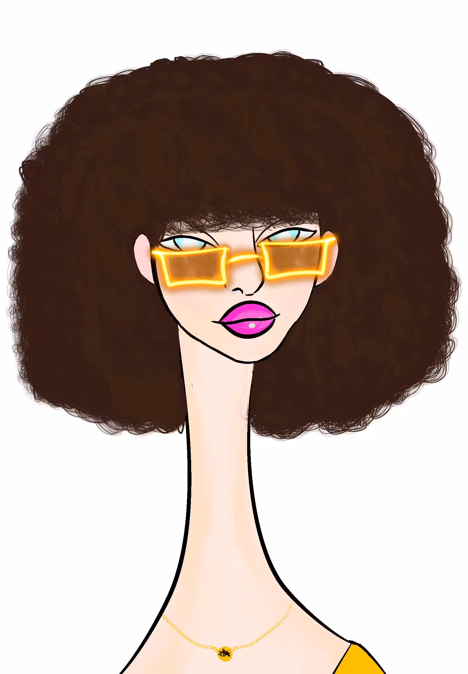 Long Neckie Ladies: Long Neckie Lady #616
