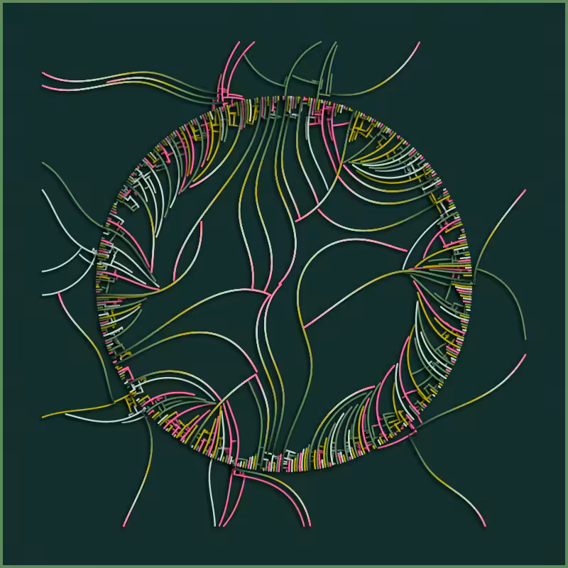 A plateful of noodles #100