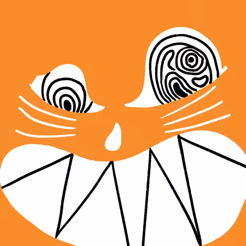 Smart CryptoSpooks NFT: Icon Crazz Orange