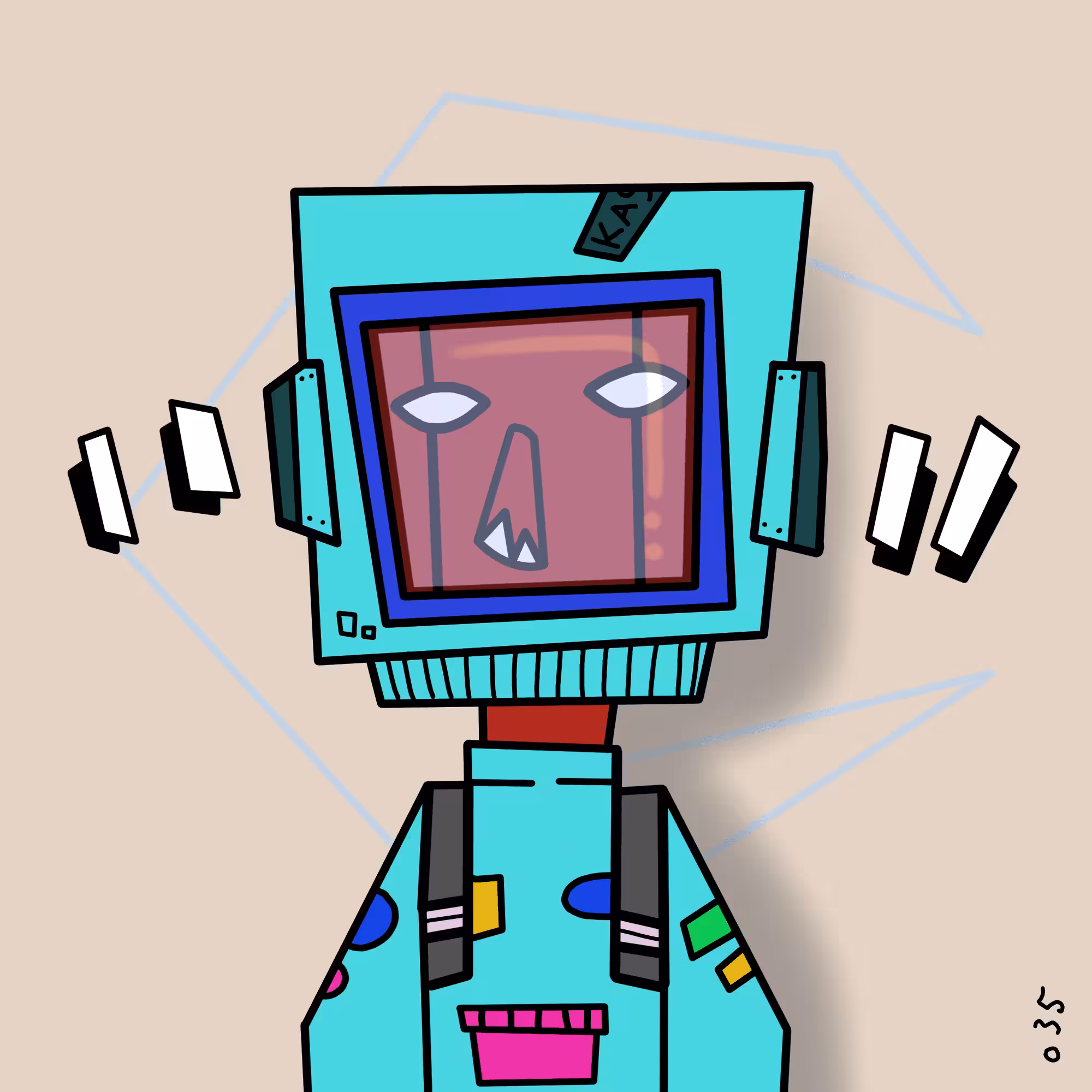 Kubik "Calo" - 035/100
