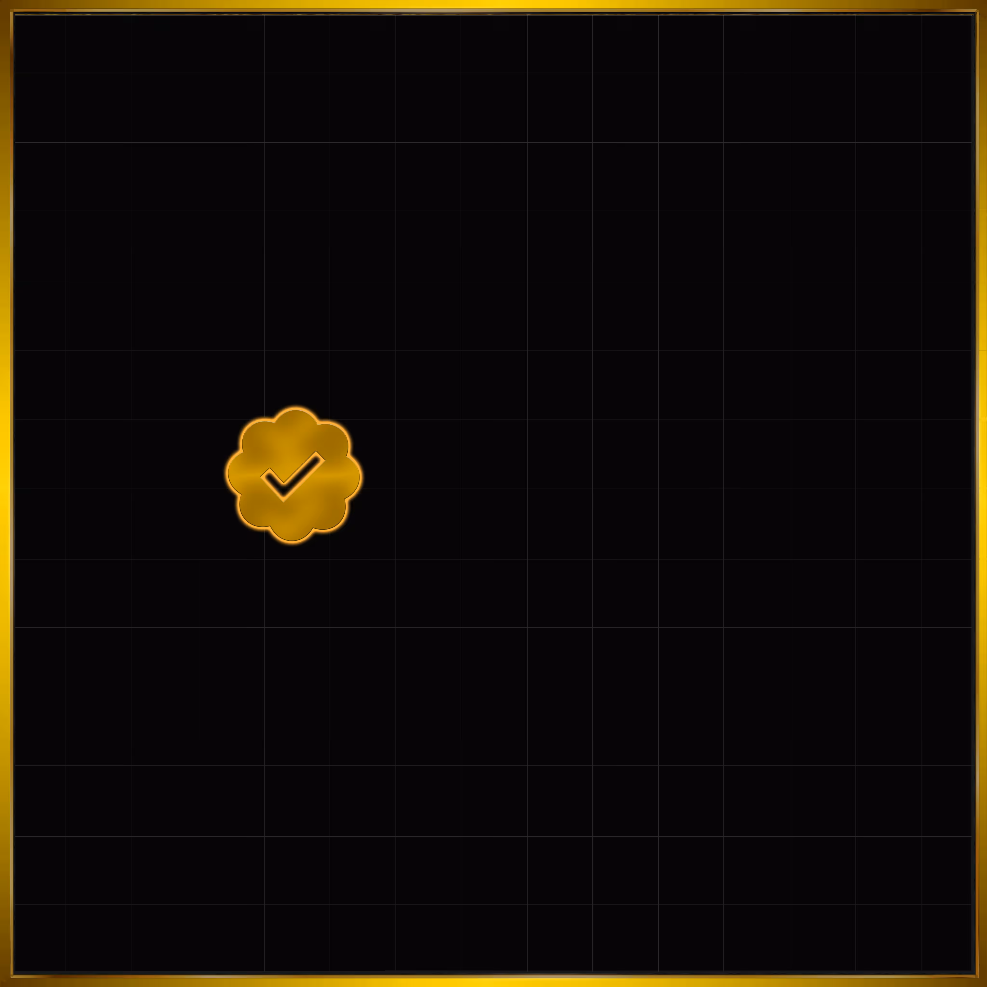 Gold Bouncing Check