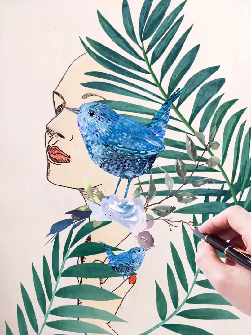 / DRAWING THE SPRING /