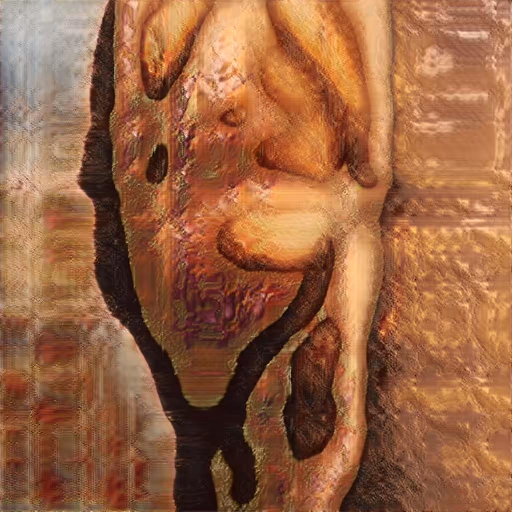 AI Generated Nude Portrait #7 Frame #203