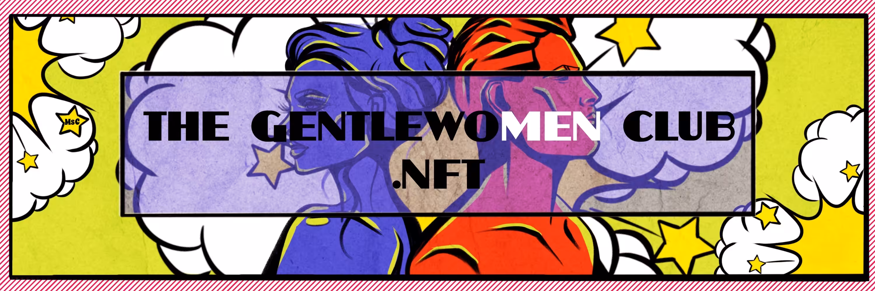 COMIC "NFT WORLD": The Gentlewomen Club. NFT
