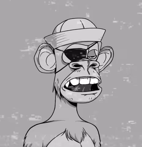 Glitched Bored Ape #8581