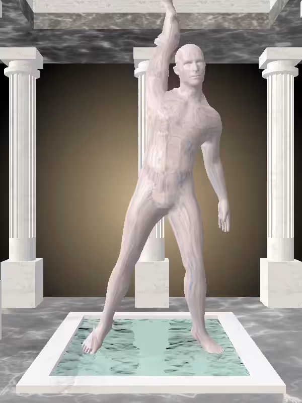 HeavenComputer: The Jazzy Raw Skin Man #3413