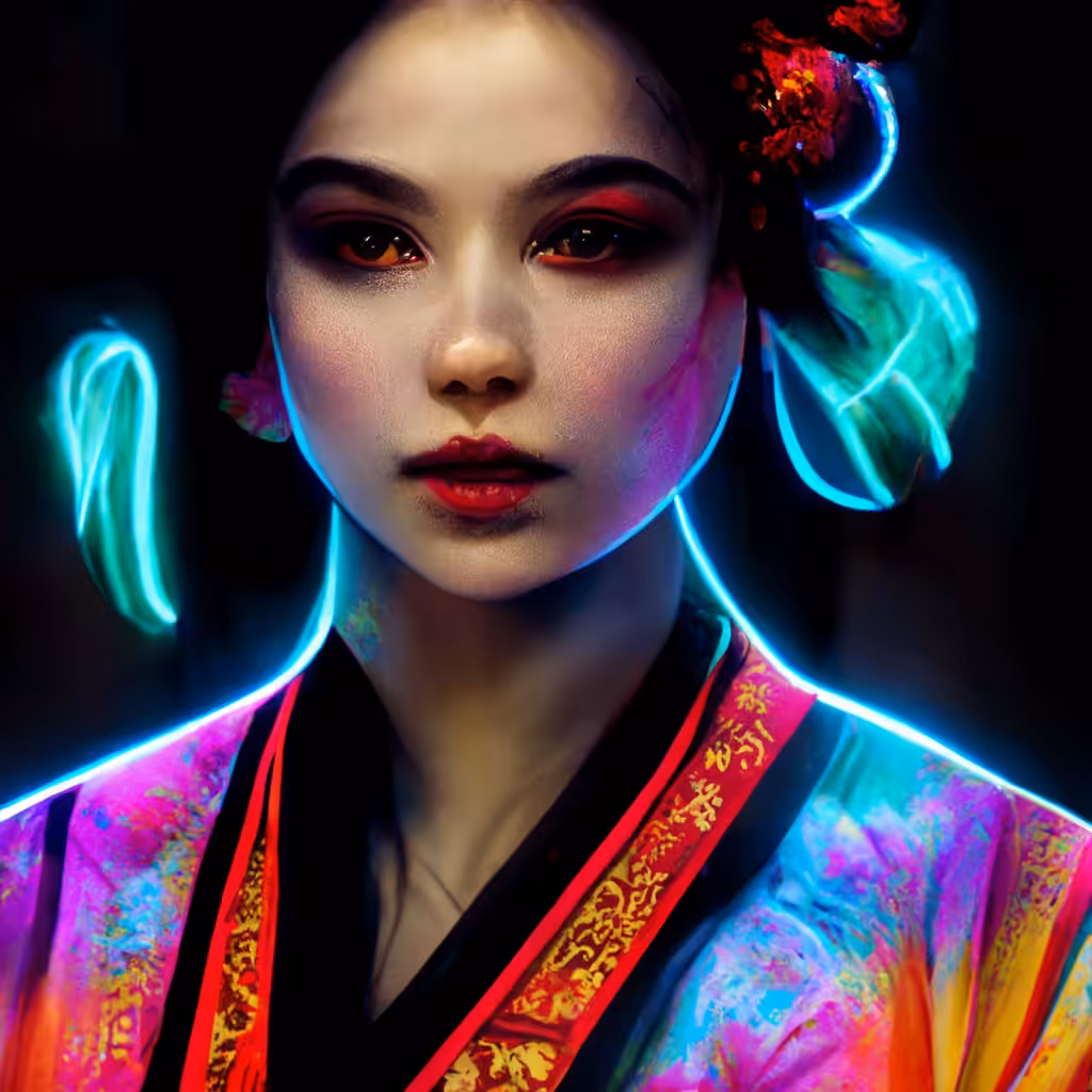 Glowing Lady