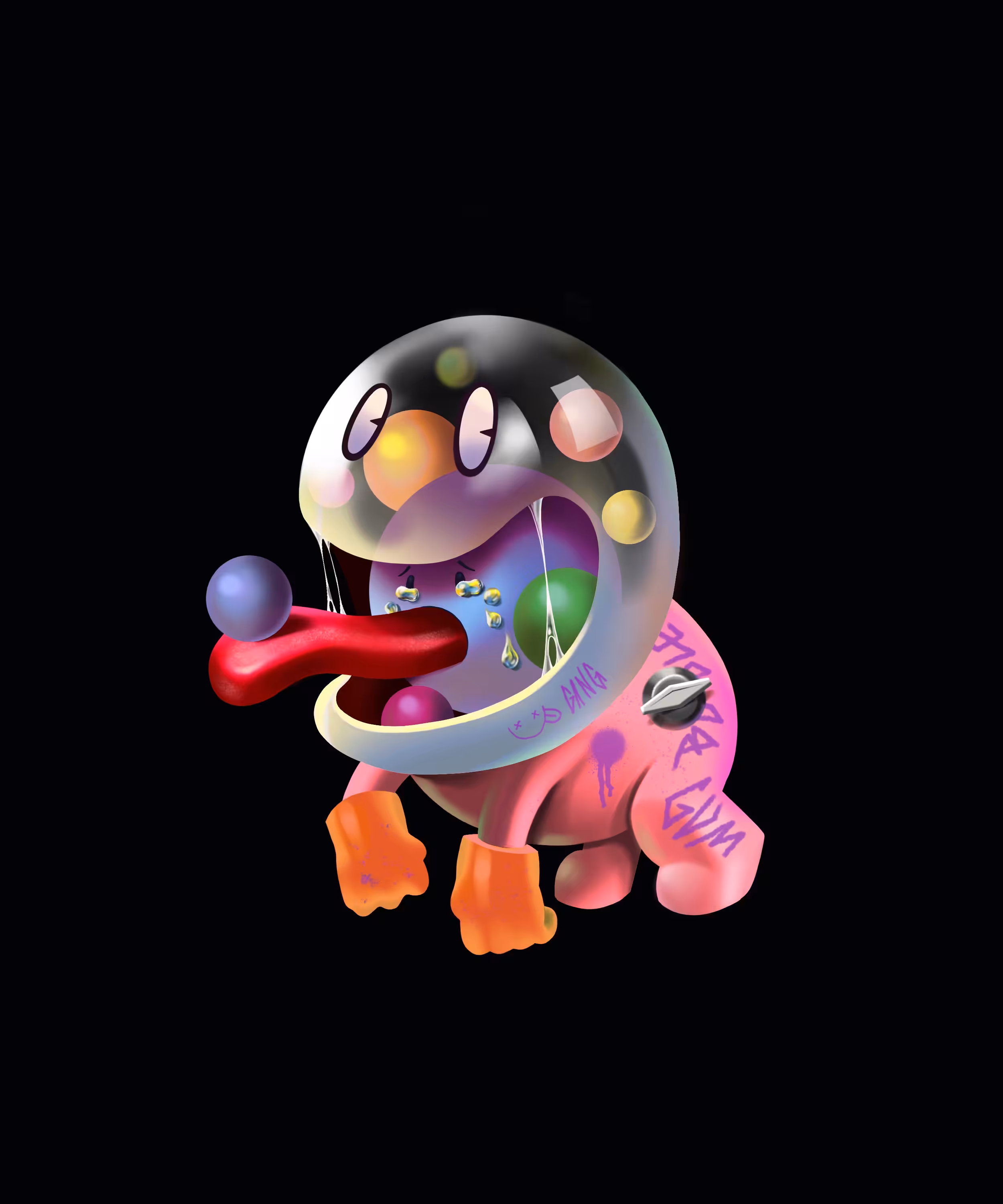 018 Don't cry Gumball ,Gumachine is here.