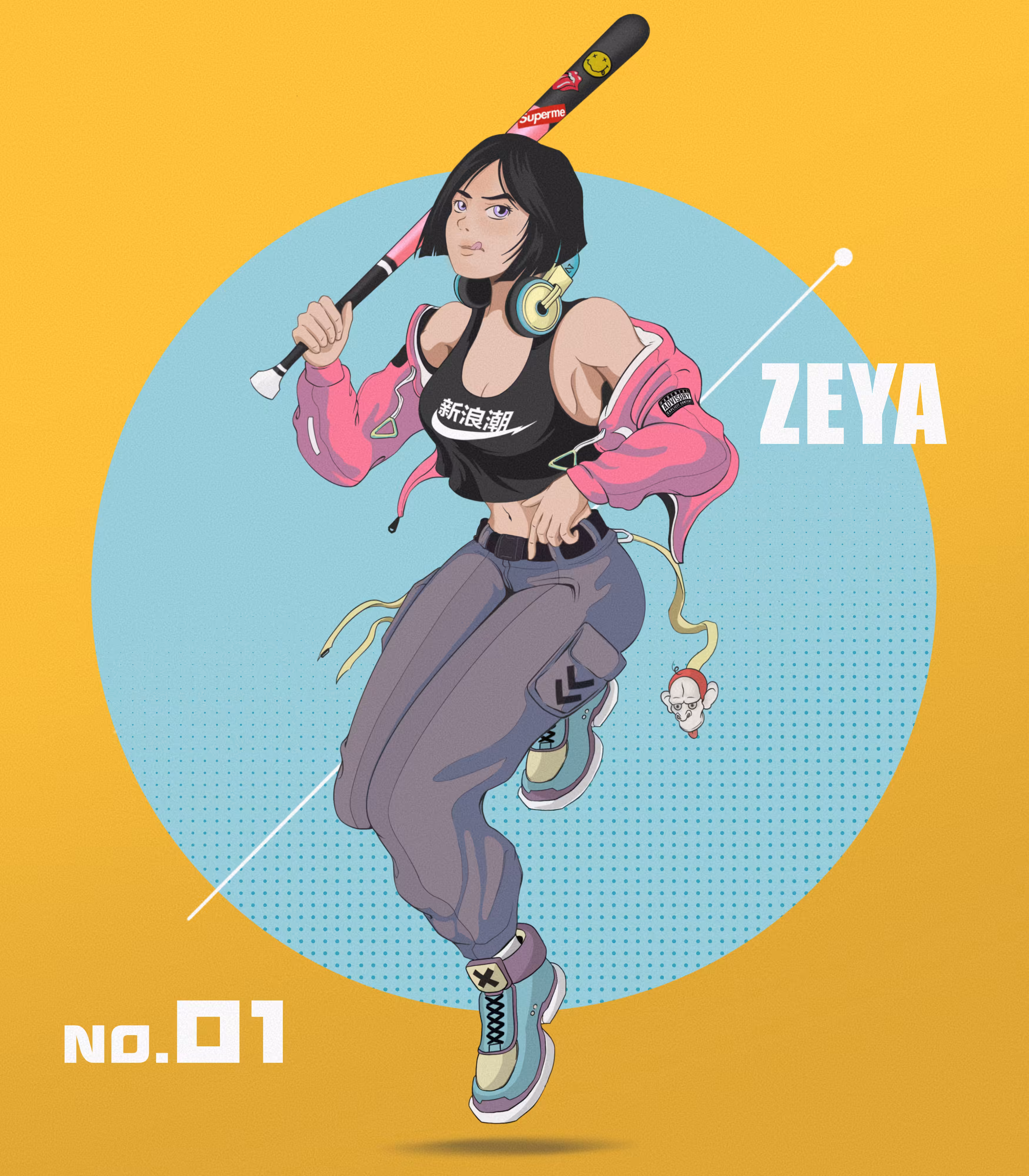 “ZEYA” Street Punk Series #1