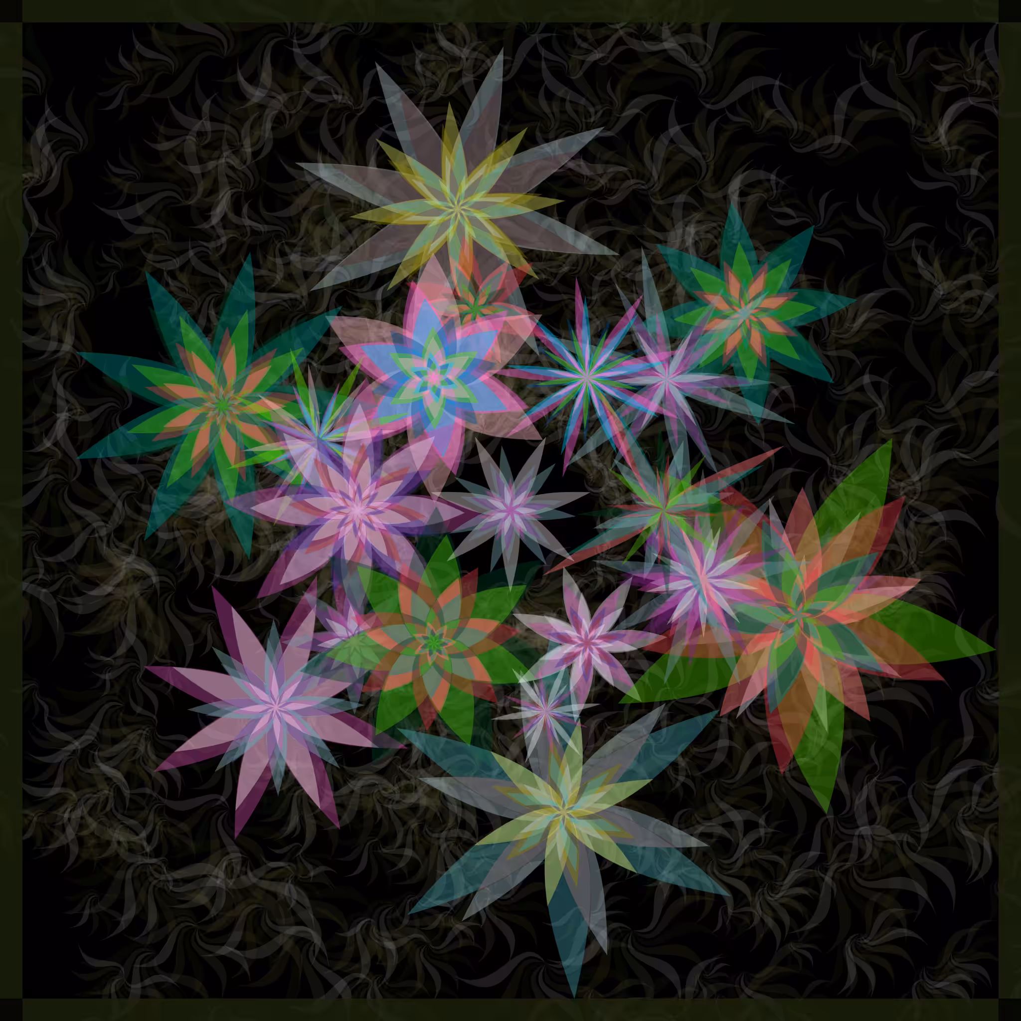 Bezier Garden #38