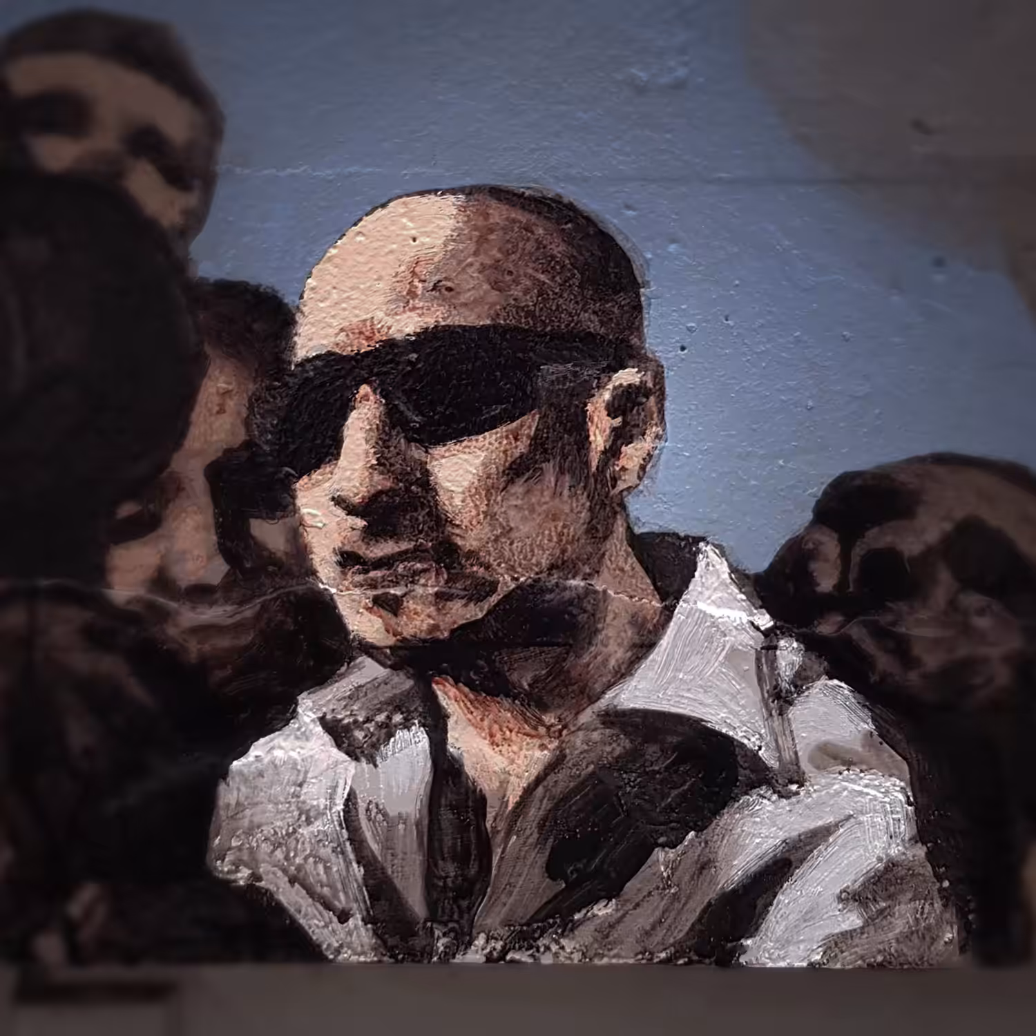187 - The man with sunglasses (as Alistair Milne, Patron of The Underground Sistine Chapel)
