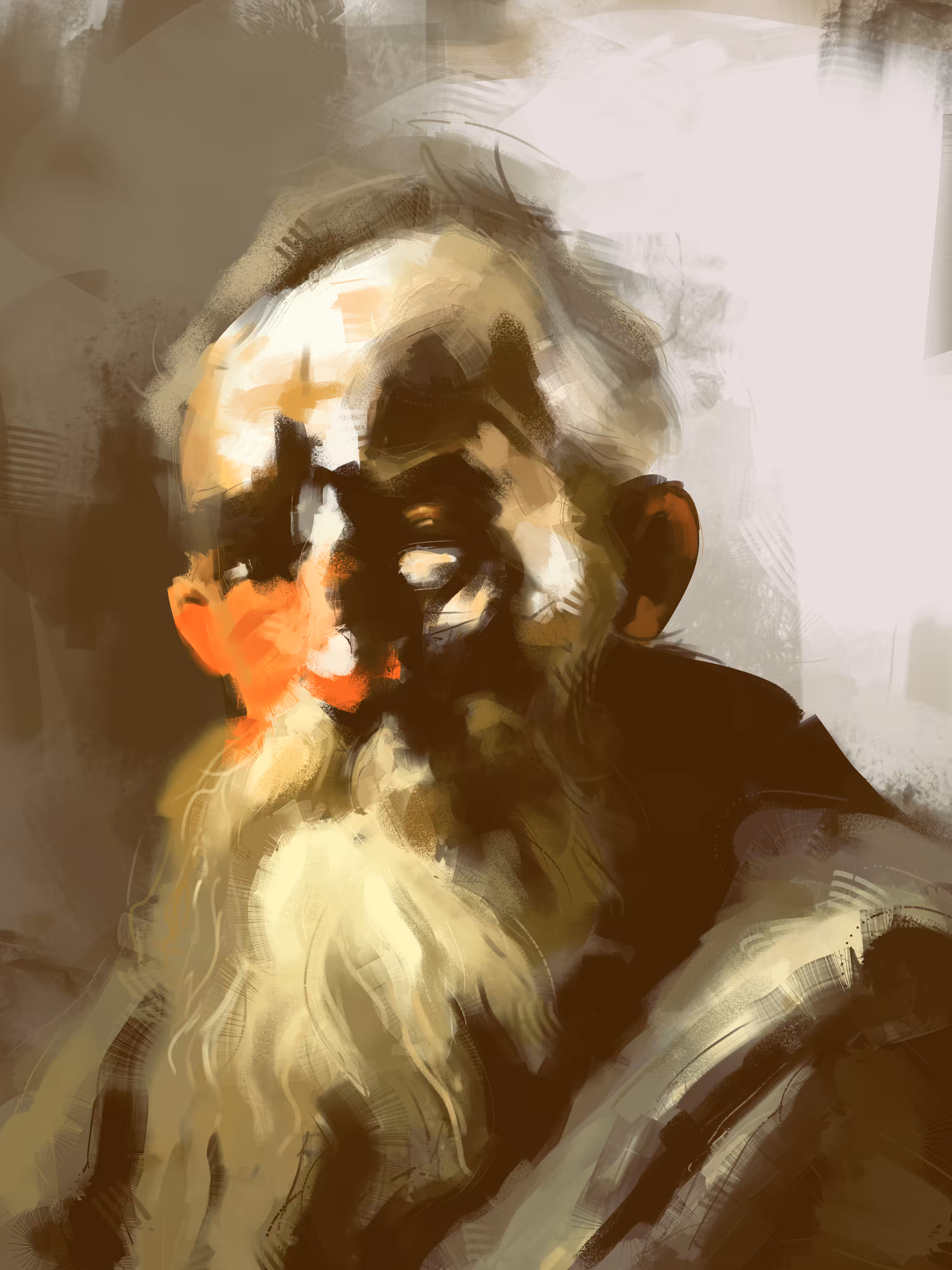 Old Man Study 