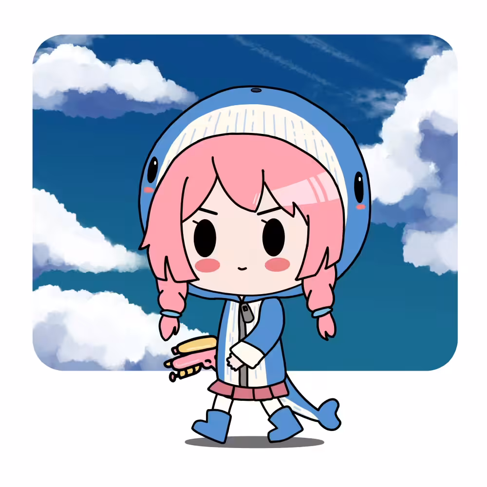 Go BaBy Go !! #078 [Whale Girl - Mascot Girl]
