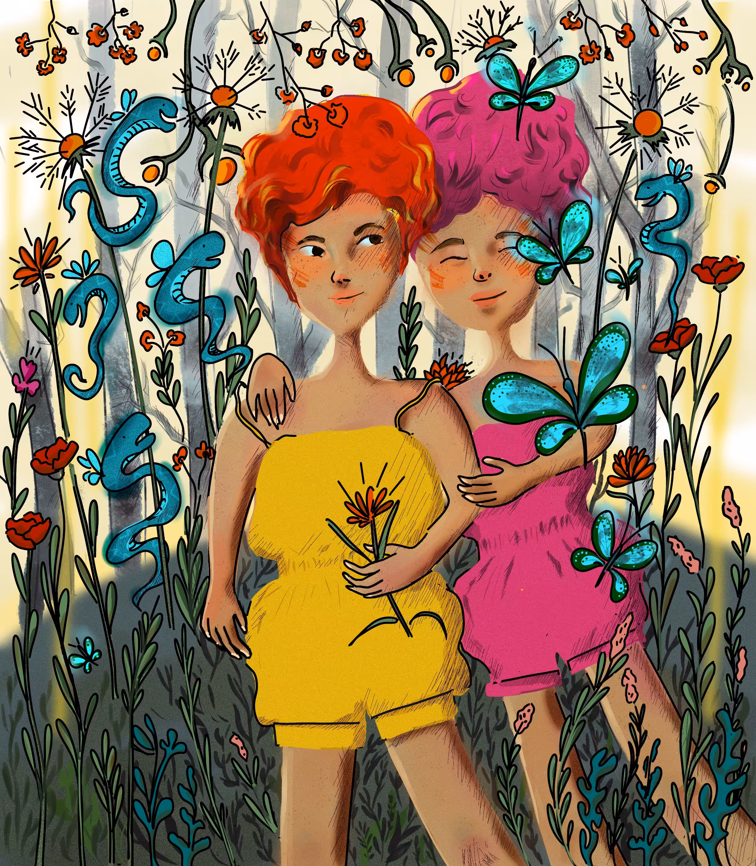 Walking friends