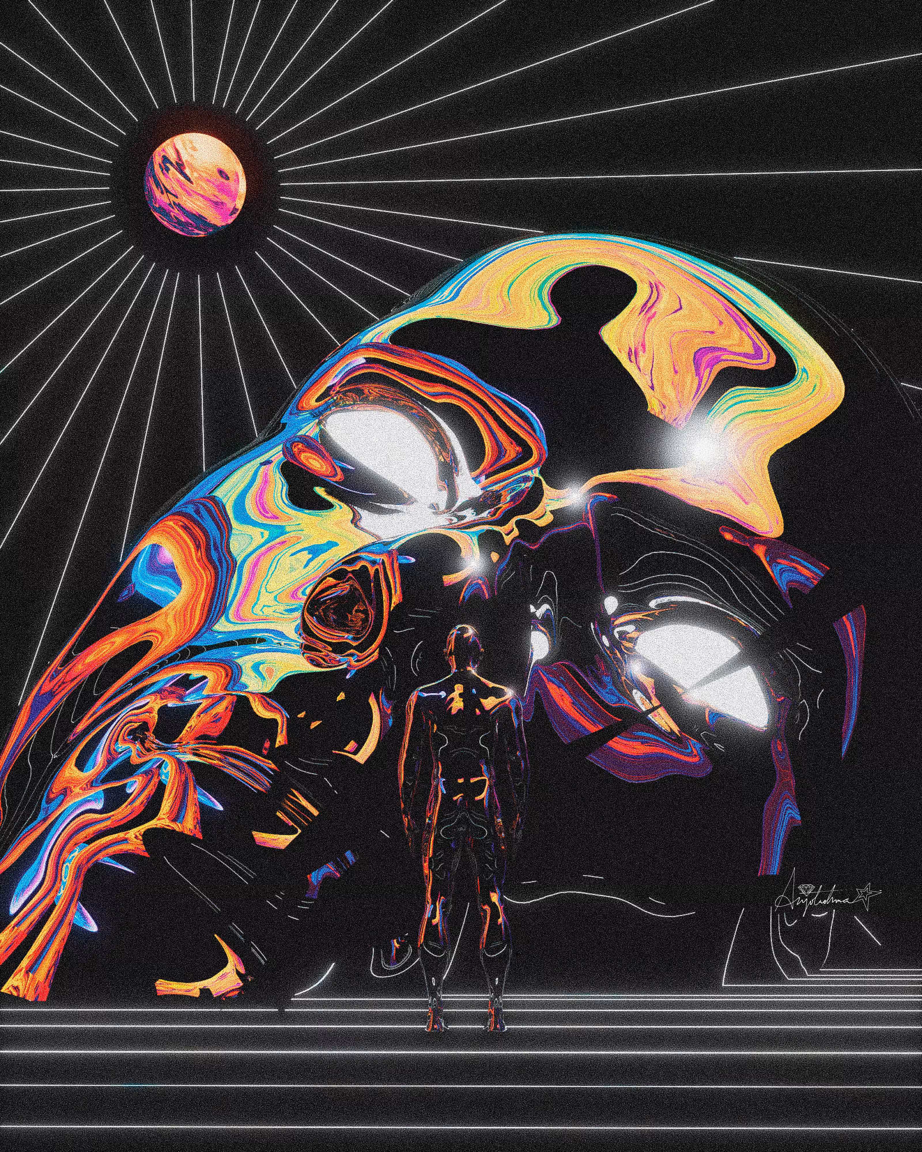 Colours, Lines & Feelings ✦: The Giant Within.