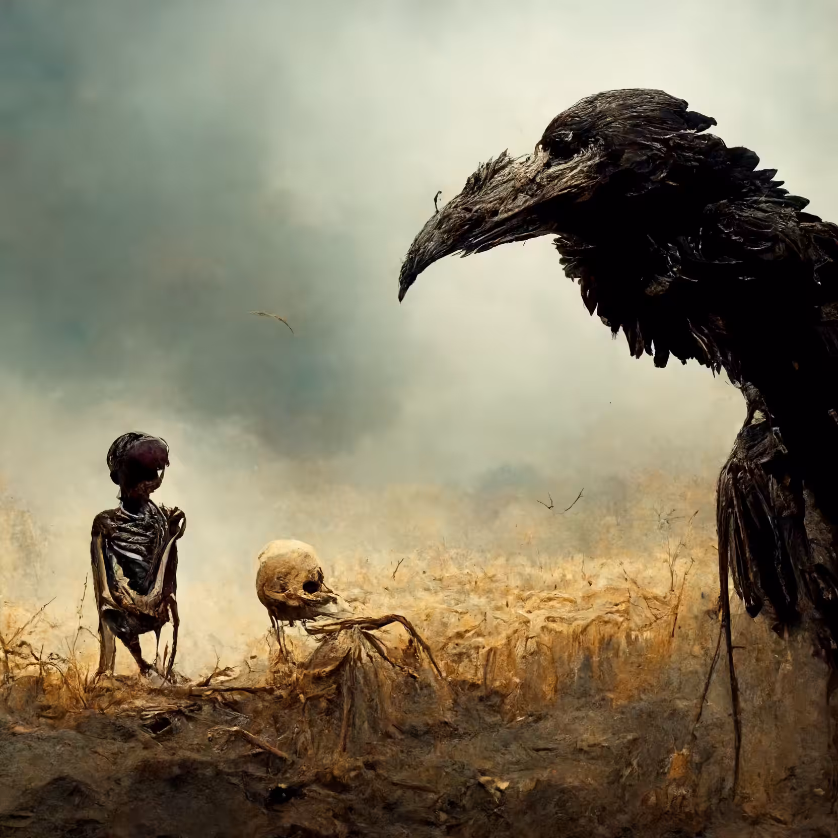 Starving Vulture
