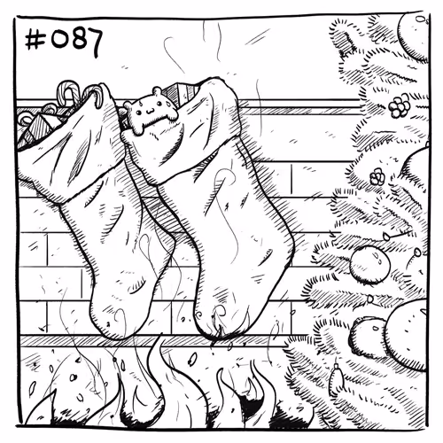 Suicidal Hamster #087 - Christmas Stocking