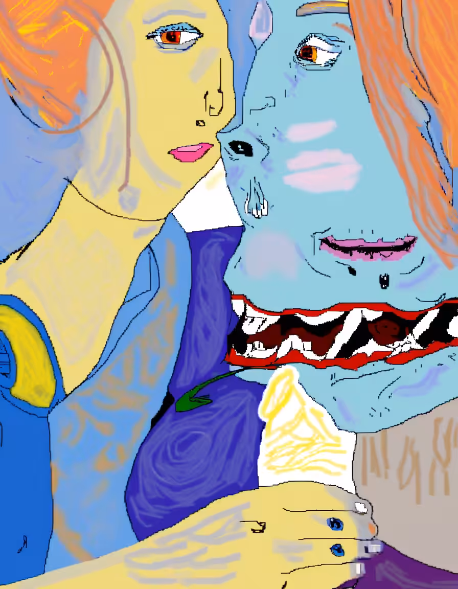 Willow and Chomp-Chomp, ventroliquist act
