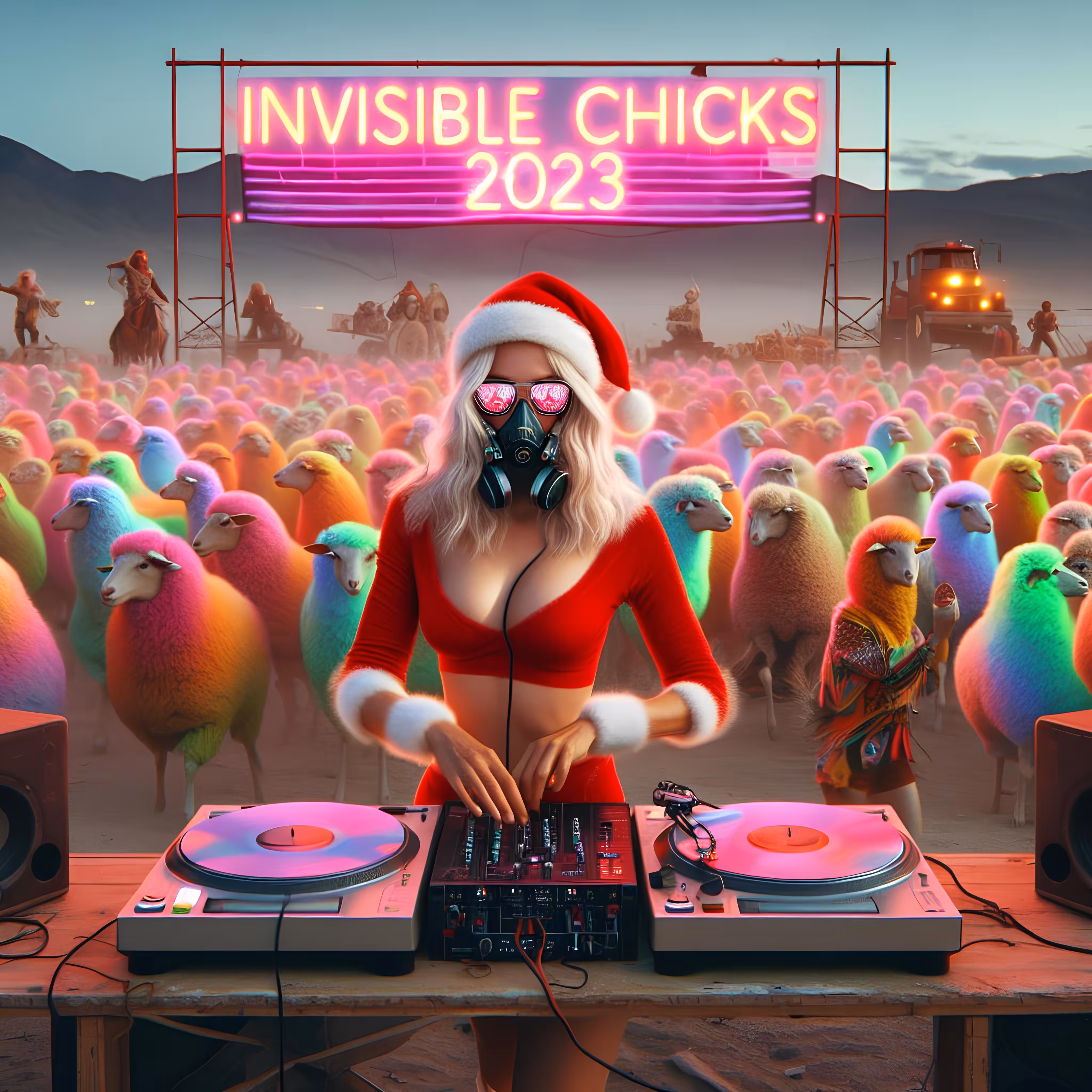 2023 Invisible Chicks Christmas 