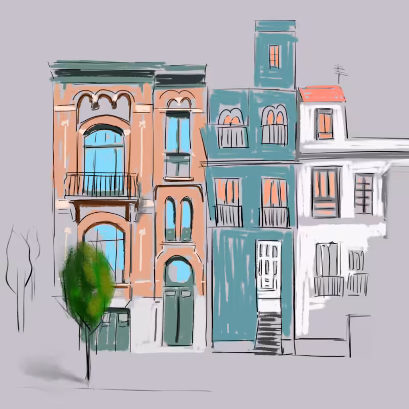 Architectural sketches #49