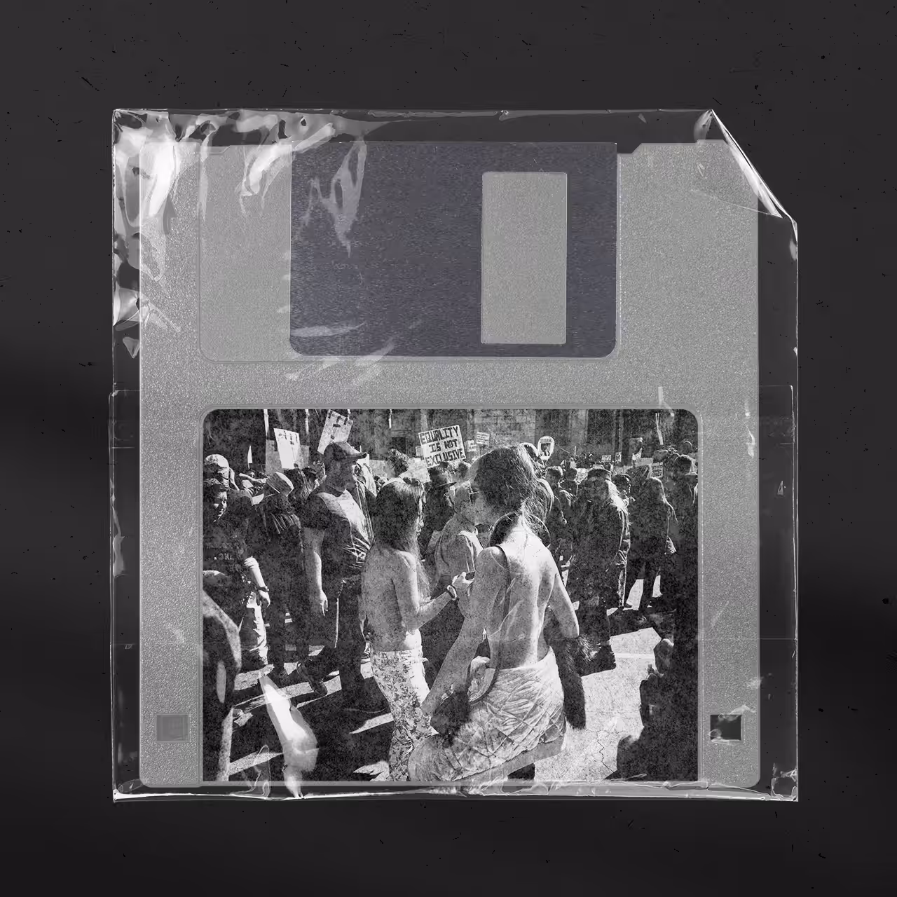 Resistance Floppy Disk - by Trish x taylor.wtf