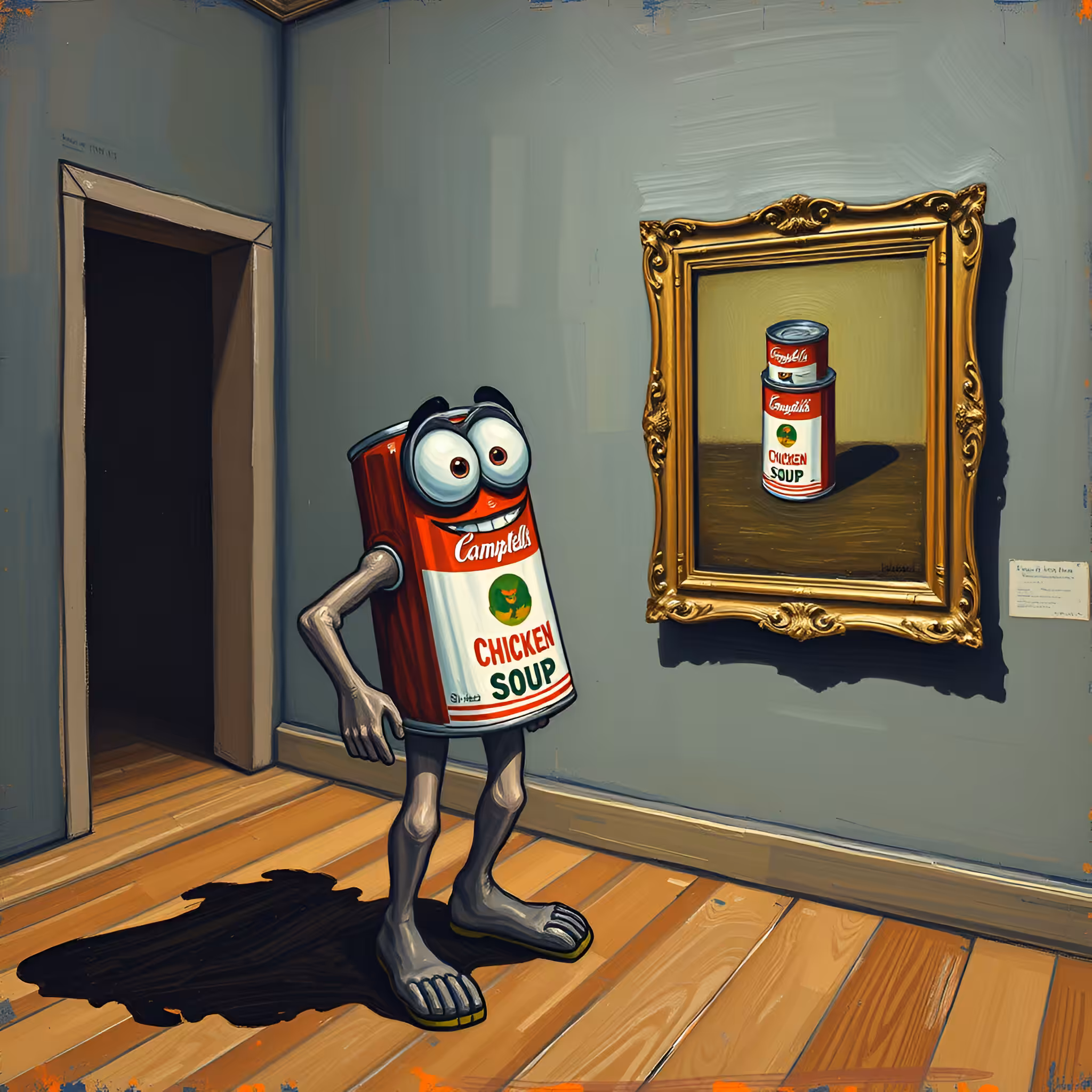 Soup in a Can.